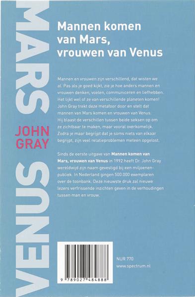 Grote foto mannen komen van mars vrouwen van venus boeken psychologie