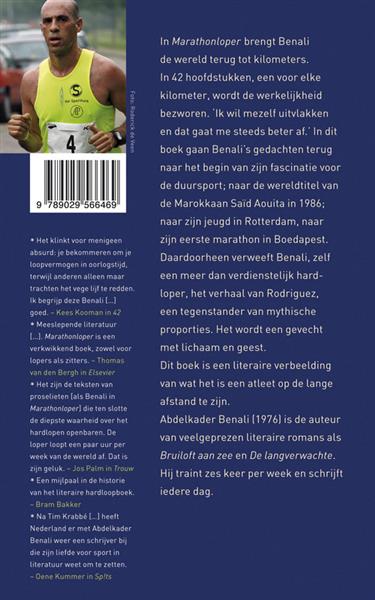 Grote foto marathonloper boeken hobby en vrije tijd