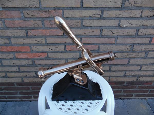 Grote foto antieke oude the king kurkentrekker jaar 1900. antiek en kunst instrumenten