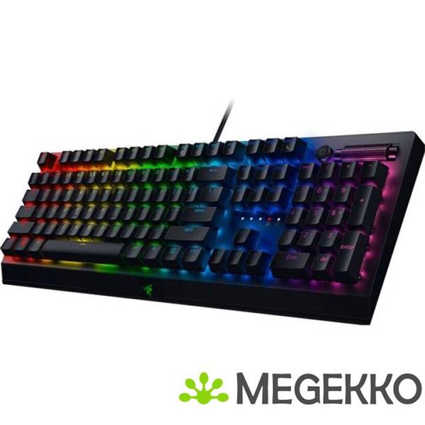 Grote foto razer huntsman v2 zwart razer clicky purple computers en software toetsenborden