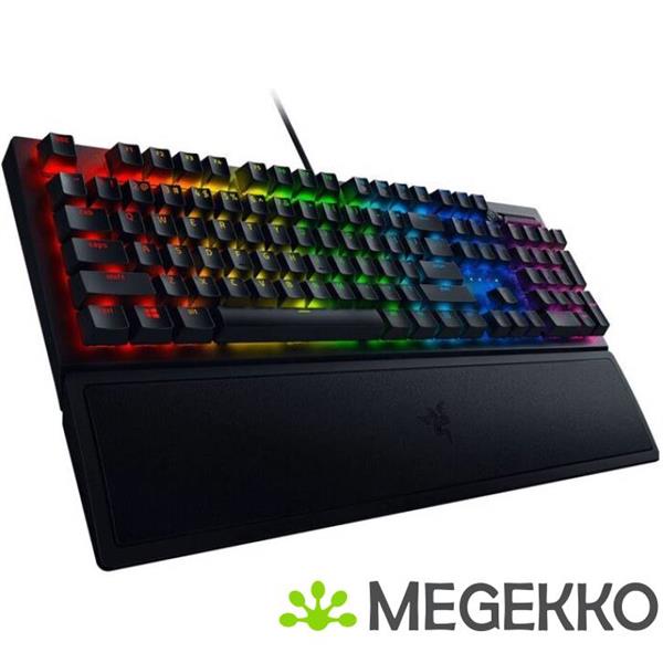 Grote foto razer huntsman v2 zwart razer clicky purple computers en software toetsenborden