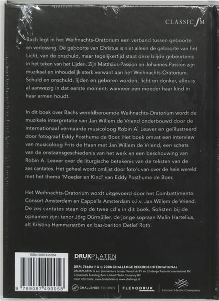 Grote foto weihnachtsoratorium boek 2 cds boeken muziek