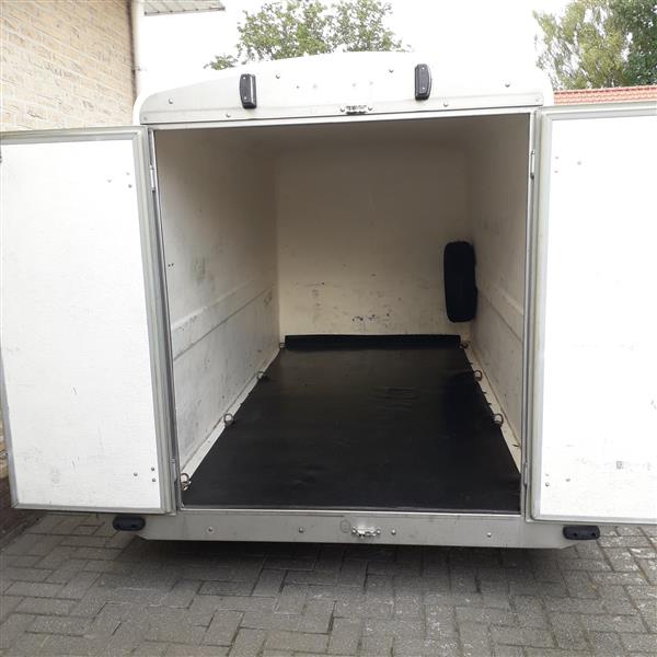 Grote foto gesloten aanhangwagen polyester auto diversen aanhangers
