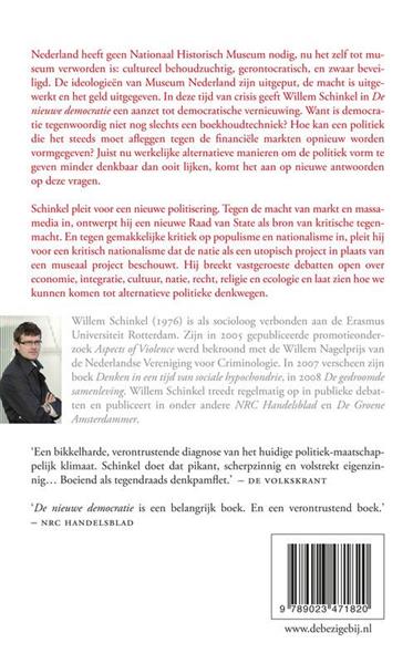 Grote foto de nieuwe democratie boeken literatuur