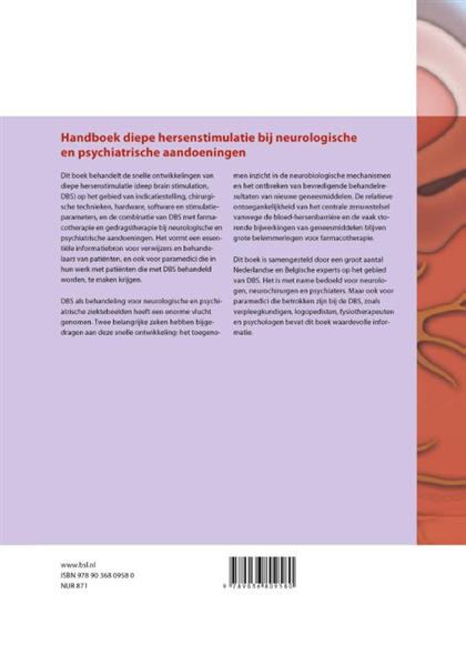 Grote foto handboek diepe hersenstimulatie bij neurologische en psychiatrische aandoeningen boeken wetenschap