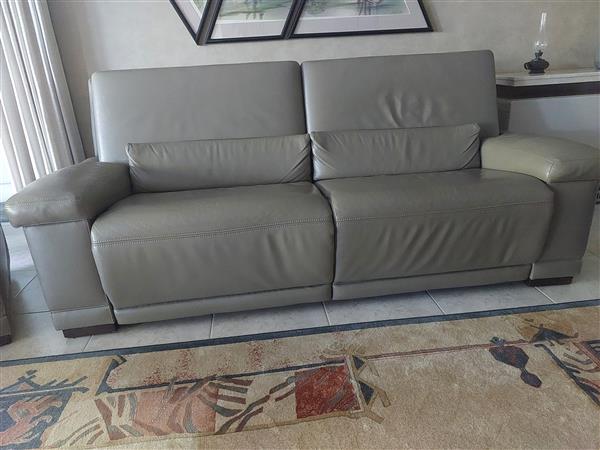 Grote foto lederen salon 3 zit en 2x 1 zit. allen met relax . huis en inrichting sofa en chaises longues