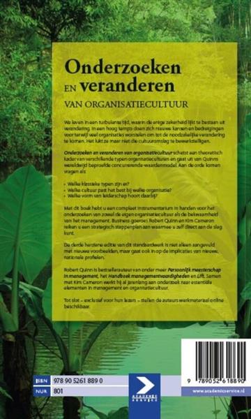 Grote foto onderzoeken en veranderen van organisatiecultuur boeken studieboeken