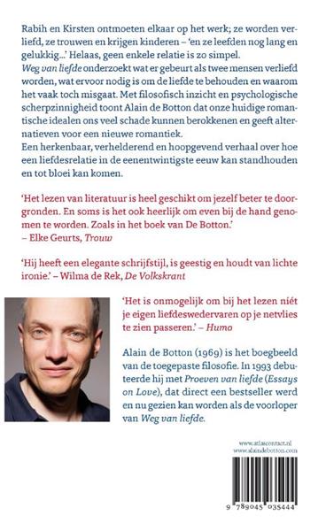 Grote foto weg van liefde boeken literatuur