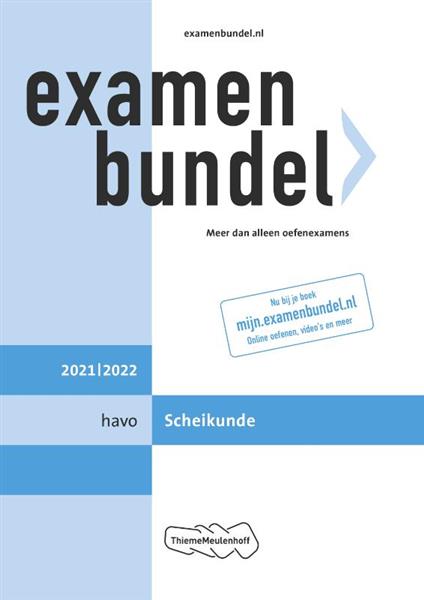 Grote foto examenbundel havo scheikunde 2021 2022 boeken overige boeken