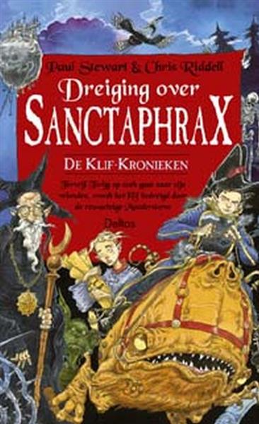 Grote foto dreiging over sanctaphrax de klif kronieken boeken jeugd 13 jaar en ouder