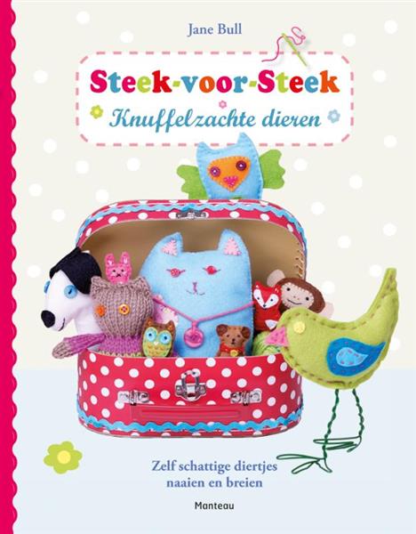 Grote foto knuffelzachte dieren steek voor steek boeken jeugd 13 jaar en ouder