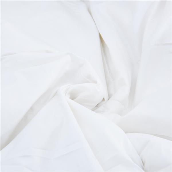 Grote foto vidaxl dekentjes dekbedden wit 140 x 220 cm dons huis en inrichting bedden