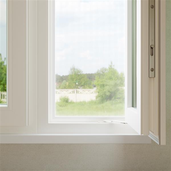 Grote foto vidaxl horrengaas wit 100 x 1000 cm glasvezel tuin en terras hekken en schuttingen