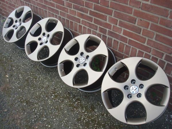 Grote foto 18 originele vw golf gti detroit gold vw golf6 7 auto onderdelen banden en velgen
