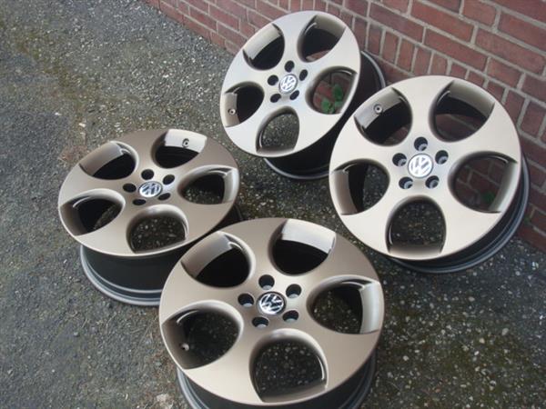 Grote foto 18 originele vw golf gti detroit gold vw golf6 7 auto onderdelen banden en velgen