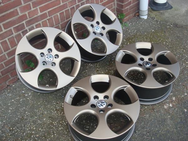 Grote foto 18 originele vw golf gti detroit gold vw golf6 7 auto onderdelen banden en velgen