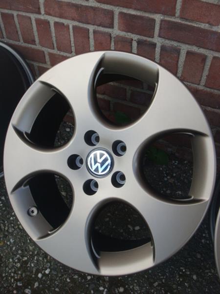 Grote foto 18 originele vw golf gti detroit gold vw golf6 7 auto onderdelen banden en velgen