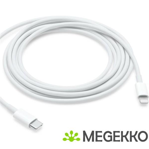 Grote foto apple mw2r3zm a lightning kabel 2 m wit computers en software overige computers en software
