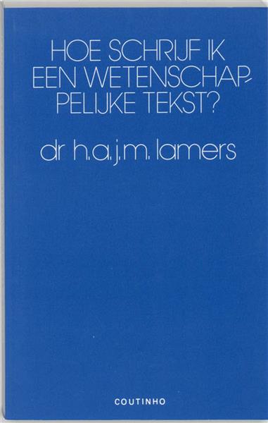 Grote foto hoe schrijf ik een wetenschappelijke tekst boeken studieboeken