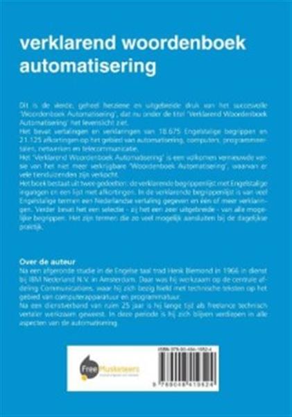 Grote foto verklarend woordenboek automatisering boeken informatica computer