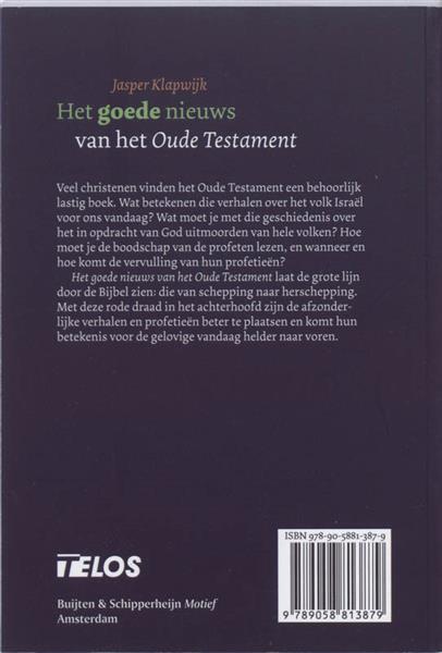 Grote foto het goede nieuws van het oude testament boeken overige boeken