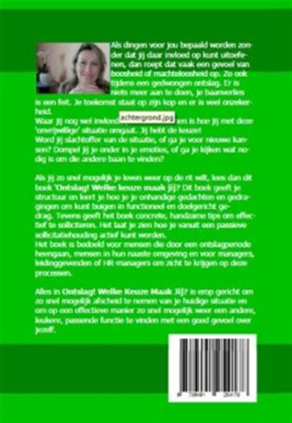 Grote foto ontslag welke keuze maak jij boeken overige boeken