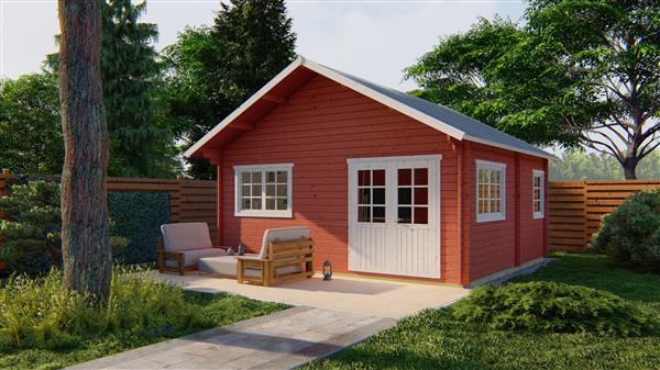 Grote foto betaalbaar maatwerk blokhutten tuinhuizen. tuin en terras tuinhuisjes en blokhutten
