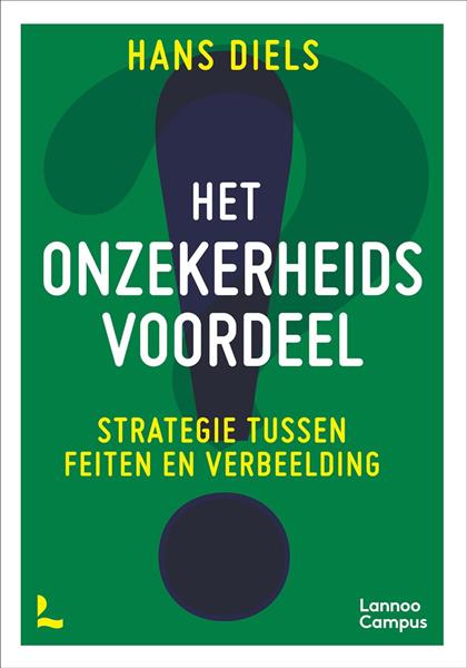 Grote foto het onzekerheidsvoordeel boeken politiek en maatschappij