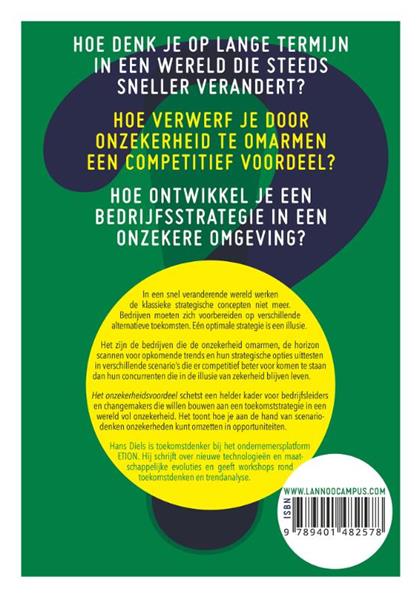 Grote foto het onzekerheidsvoordeel boeken politiek en maatschappij