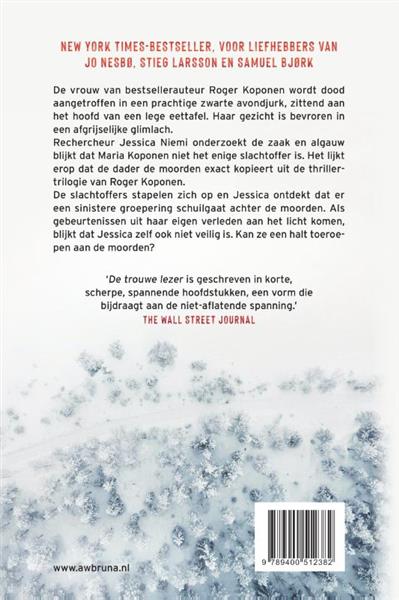 Grote foto de trouwe lezer jessica niemi 1 boeken thrillers