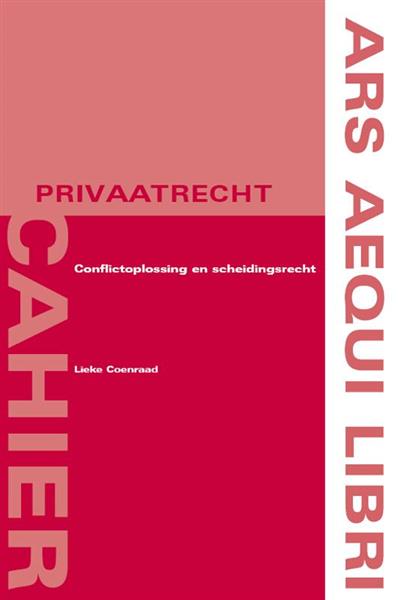 Grote foto conflictoplossing en scheidingsrecht ars aequi cahiers privaatrecht boeken wetenschap