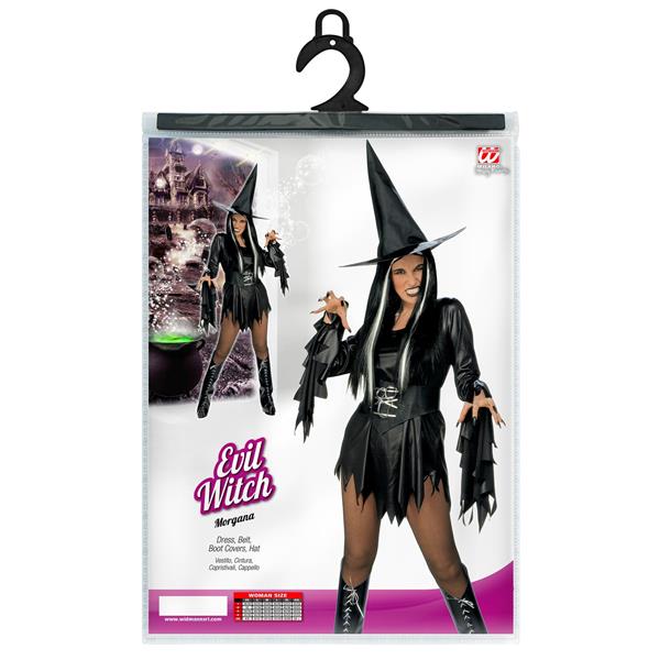 Grote foto halloween jurk zwart dames sexy heks verzamelen overige verzamelingen