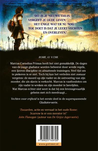Grote foto vechten voor vrijheid gladiator 1 boeken jeugd 13 jaar en ouder