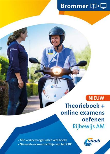 Grote foto theorieboek rijbewijs am anwb rijopleiding boeken hobby en vrije tijd