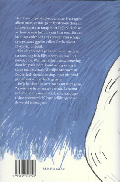 Grote foto de verschrikkelijke sneeuwman boeken jeugd 13 jaar en ouder