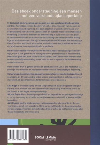 Grote foto basisboek ondersteuning aan mensen met een verstandelijke beperking boeken studieboeken