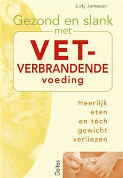 Grote foto gezond en slank met vetverbrandende voeding boeken kookboeken