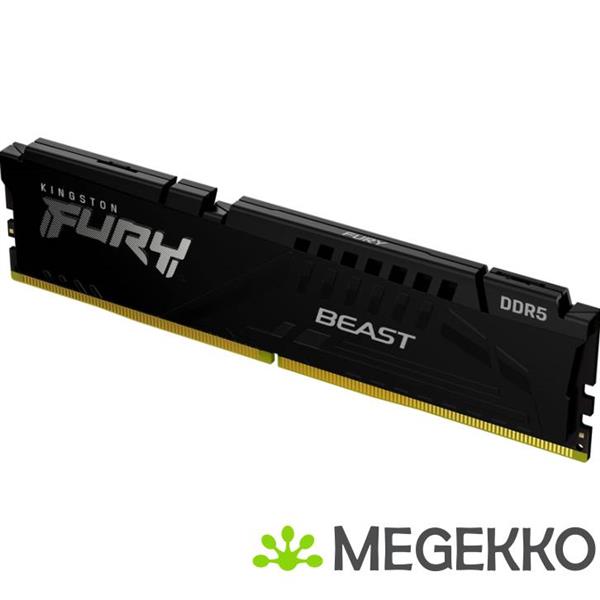 Grote foto kingston technology fury beast 32gb 6400mt s ddr5 cl32 dimm black expo computers en software overige computers en software