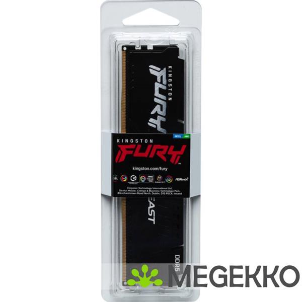 Grote foto kingston technology fury beast 32gb 6400mt s ddr5 cl32 dimm black expo computers en software overige computers en software