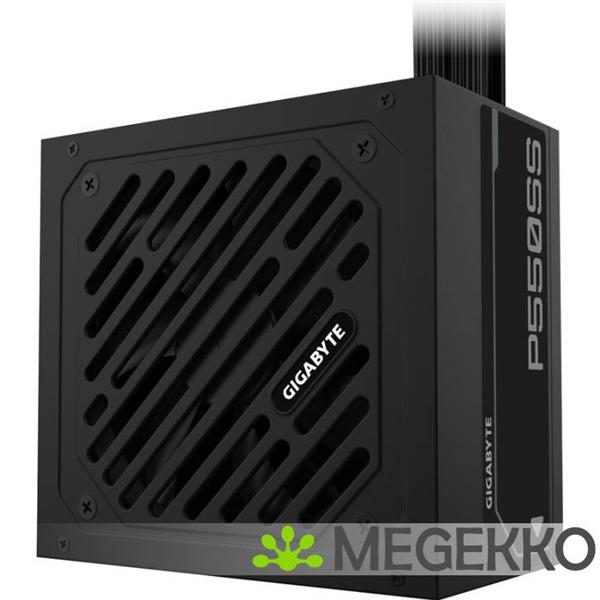 Grote foto gigabyte p550ss power supply unit 550 w 20 4 pin atx atx zwart computers en software overige