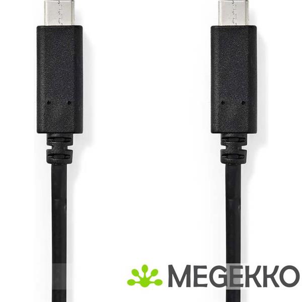 Grote foto nedis usb kabel usb 3.2 gen 1 usb c male male 60 w 4k 60hz 5 gbps computers en software overige computers en software