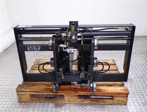 Grote foto forklift attachment vorkversteller met schuifvorken 1200 2000 outlet agrarisch heftrucks