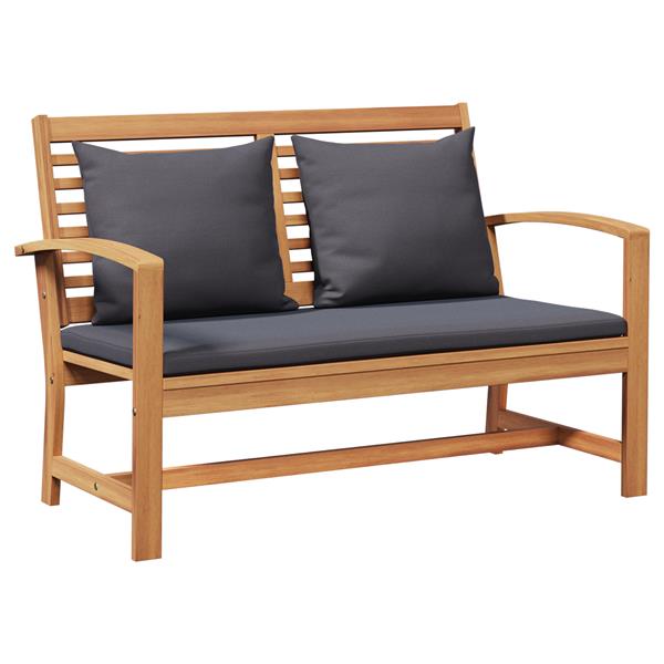Grote foto vidaxl tuin sofa set naturel massief teakhout tuin en terras tuinmeubelen
