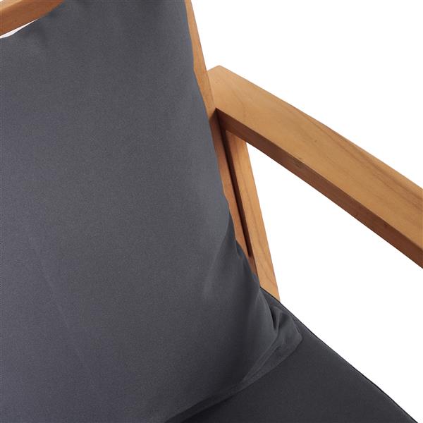 Grote foto vidaxl tuin sofa set naturel massief teakhout tuin en terras tuinmeubelen