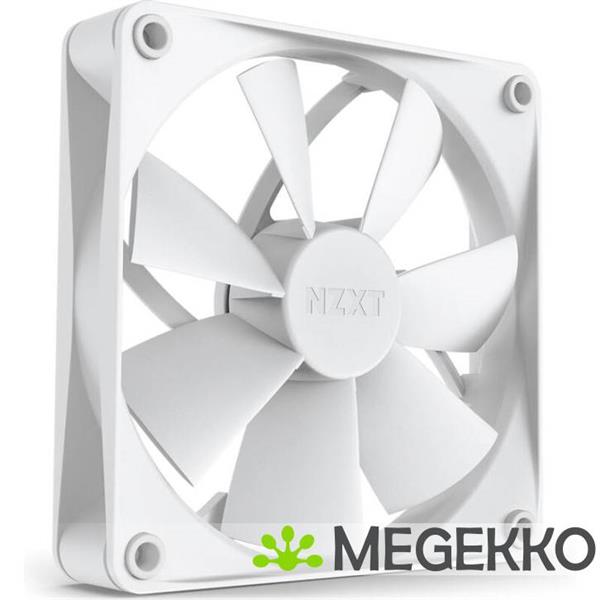 Grote foto nzxt f120p 120mm static pressure single white computers en software overige computers en software