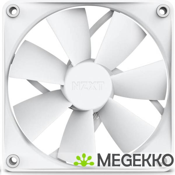 Grote foto nzxt f120p 120mm static pressure single white computers en software overige computers en software