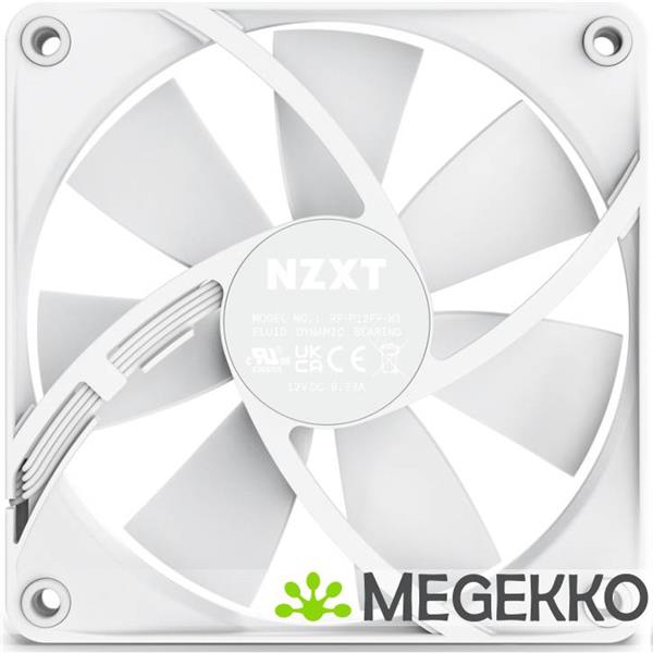Grote foto nzxt f120p 120mm static pressure single white computers en software overige computers en software