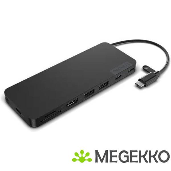 Grote foto lenovo 4x11n40212 laptop dock poortreplicator bedraad usb 3.2 gen 1 3.1 gen 1 type c zwart computers en software overige computers en software