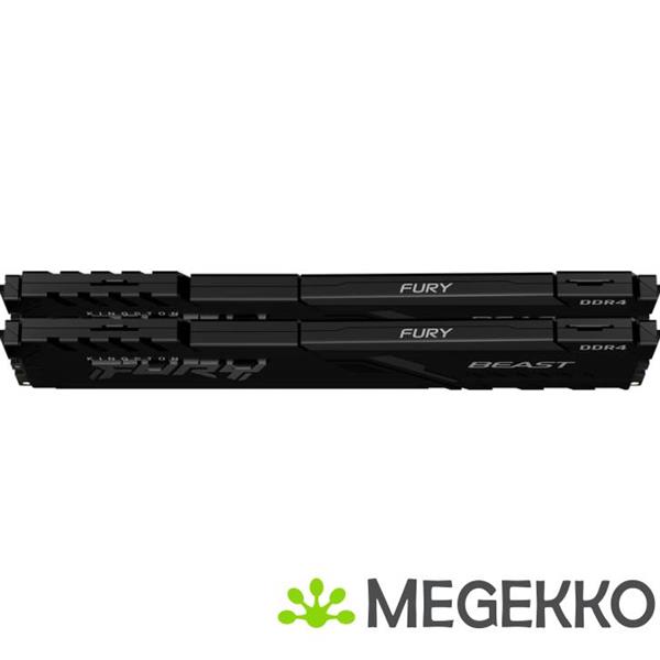 Grote foto kingston ddr4 fury beast 2x8gb 2666 computers en software overige computers en software