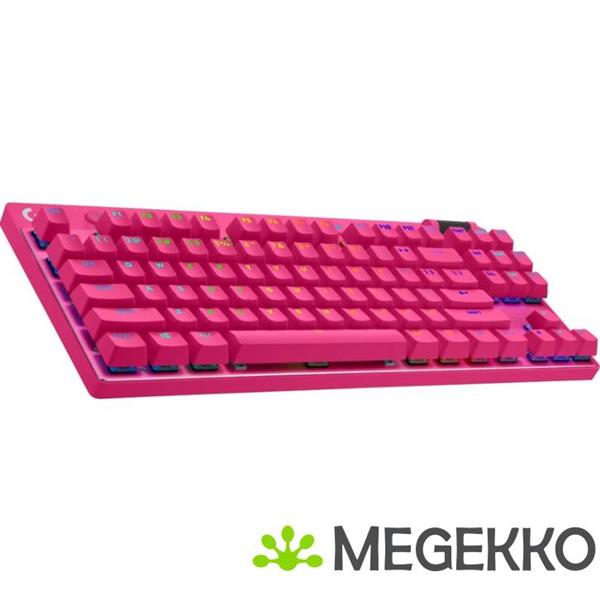 Grote foto logitech g pro x tkl magenta draadloos gaming toetsenbord computers en software toetsenborden